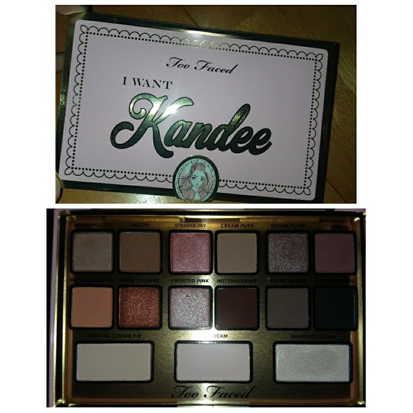 Too Faced Other - Too faced I want kandee eyeshadow palette